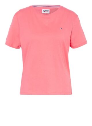 Tommy Jeans T-Shirts Damen, Pink