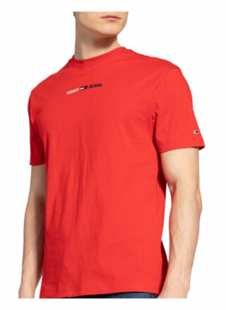 Tommy Jeans T-Shirt rot