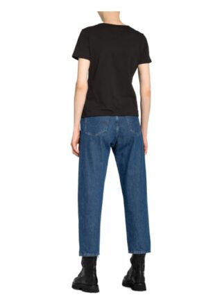Tommy Jeans T-Shirts Damen, Schwarz