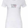 Tommy Jeans T-Shirts Damen, Weiß