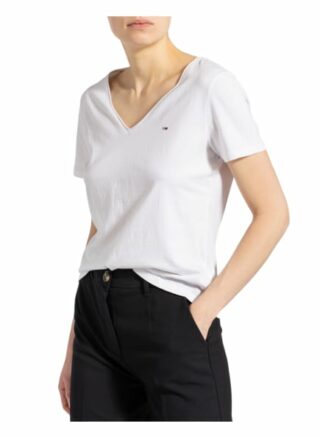 Tommy Jeans T-Shirts Damen, Weiß