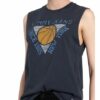 Tommy Jeans Top Mit Schmucksteinbesatz blau