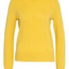 Tory Burch Cashmere-Pullover Mit Paillettenbesatz gelb
