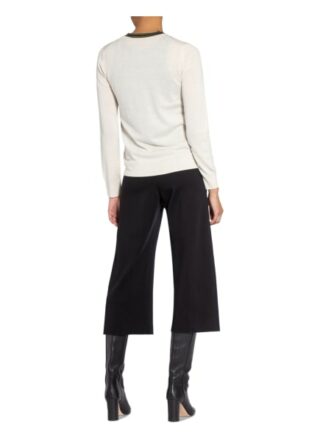 Tory Burch Strickjacke Madeline Aus Merinowolle weiss