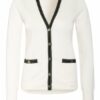 Tory Burch Strickjacke Madeline Aus Merinowolle weiss