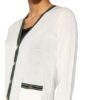 Tory Burch Strickjacke Madeline Aus Merinowolle weiss