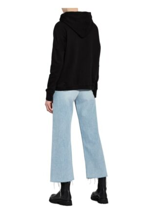True Religion Hoodie True Mit Schmucksteinbesatz schwarz
