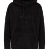 True Religion Hoodie True Mit Schmucksteinbesatz schwarz