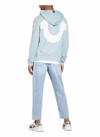 True Religion Hoodie Herren, Blau