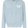 True Religion Hoodie Herren, Blau