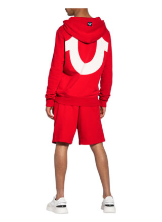 True Religion Hoodie Herren, Rot