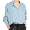 True Religion Jeansbluse blau