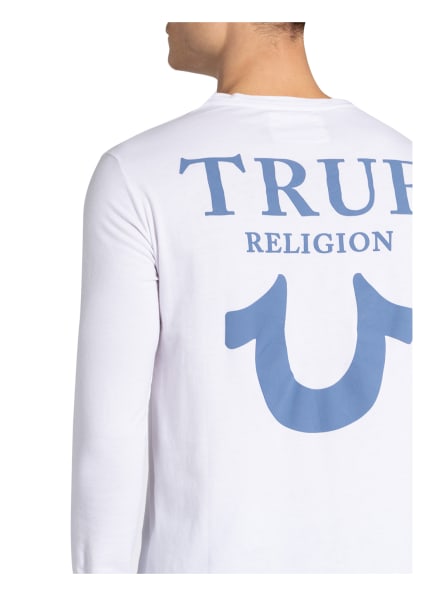 True Religion Longsleeeve weiss