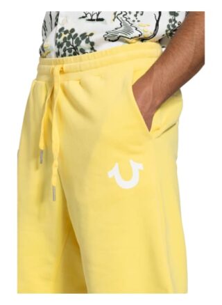 True Religion Sweatshorts gelb