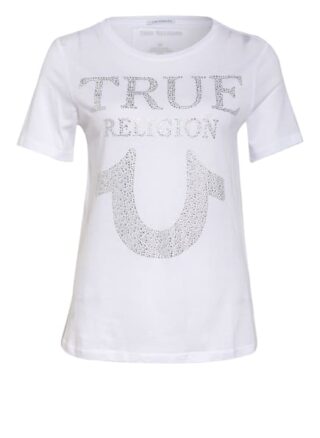 True Religion True T-Shirt Damen, Weiß