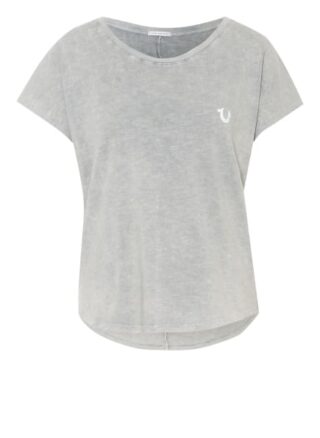 True Religion T-Shirt Damen, Grau