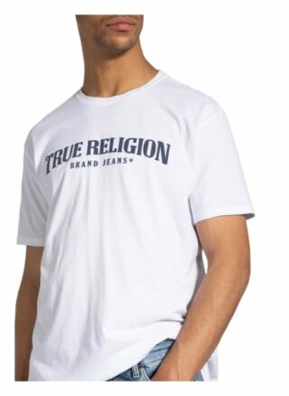 True Religion T-Shirt Herren, Weiß