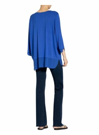 Twenty Six Peers Blusenshirt Mit 3/4-Arm blau