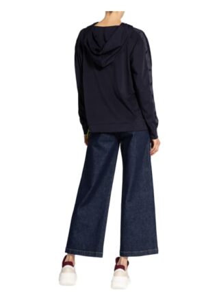 Twenty Six Peers Hoodie Mit Galonstreifen blau