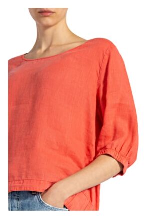 Twenty Six Peers Leinenshirt Mit 3/4-Arm rot