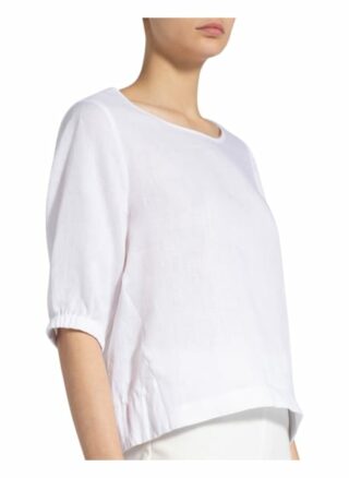Twenty Six Peers Leinenshirt Mit 3/4-Arm weiss