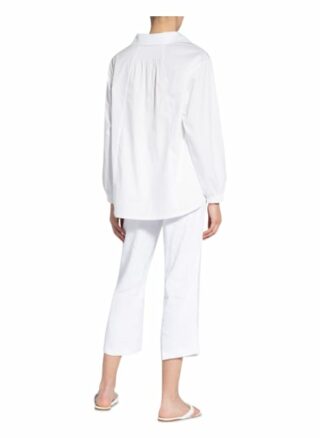 Twenty Six Peers Oversized-Bluse Mit 3/4-Arm weiss