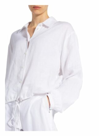 Twenty Six Peers Oversized-Hemdbluse Aus Leinen weiss