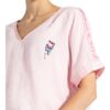 Twenty Six Peers T-Shirt Aus Leinen rosa