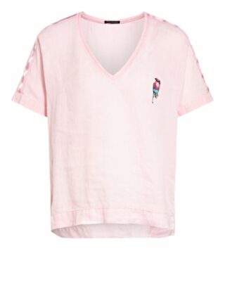 twenty six peers T-Shirt aus Leinen Damen, Pink