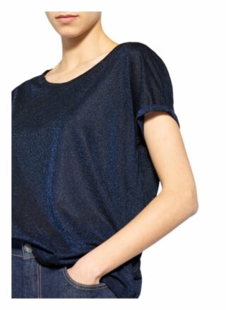 Twenty Six Peers T-Shirt Mit Glitzergarn blau
