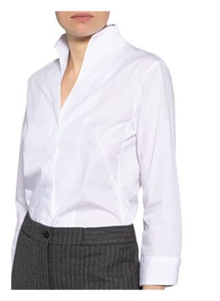 Van Laack Bluse Myra Mit 3/4-Arm weiss