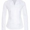 Van Laack Bluse Myrthe Im Materialmix weiss