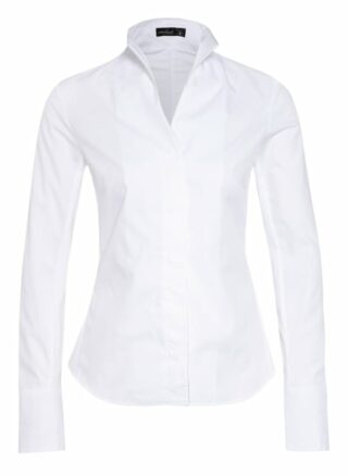 Van Laack Bluse Myrthe Im Materialmix weiss