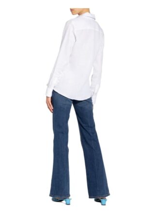 Van Laack Hemdbluse Meffy Aus Leinen weiss