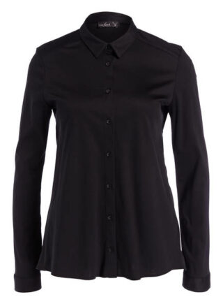 Van Laack Jersey-Bluse Minni-F schwarz