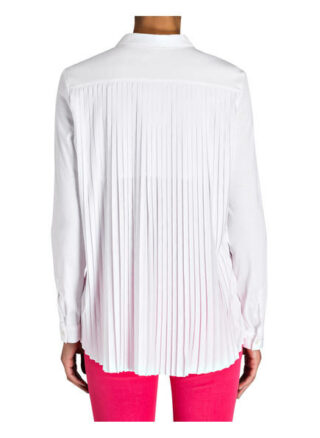 Van Laack Jersey-Bluse Minni-F weiss