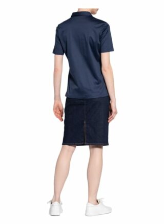 Van Laack Jersey-Poloshirt Mirja blau