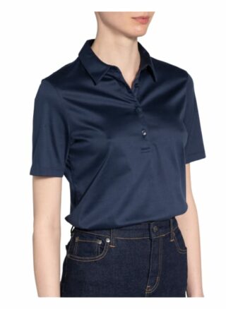 Van Laack Jersey-Poloshirt Mirja blau