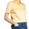 Van Laack Jersey-Poloshirt Mirja gelb