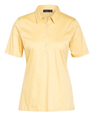 Van Laack Jersey-Poloshirt Mirja gelb