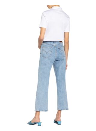 Van Laack Jersey-Poloshirt Mirja weiss