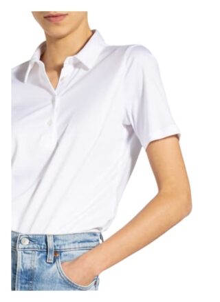 Van Laack Jersey-Poloshirt Mirja weiss