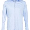 Van Laack Jerseyhemd Per Slim Fit blau