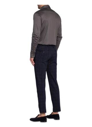 Van Laack Jerseyhemd Per Tailor Fit grau