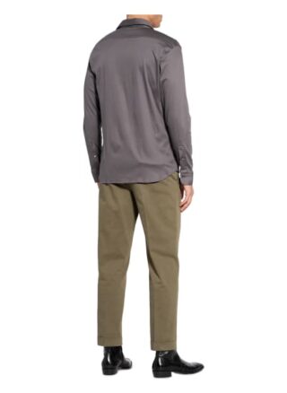 van Laack Per Jerseyhemd Herren, Grau