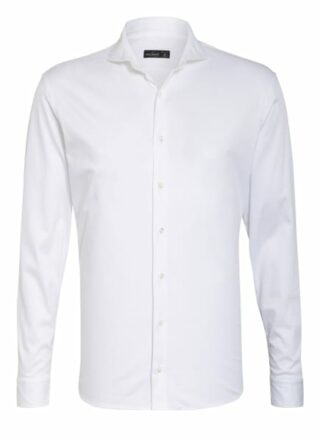 van Laack Per Jerseyhemd Tailor Fit Herren, Weiß