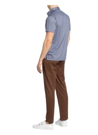 van Laack Poloshirt Herren, Blau