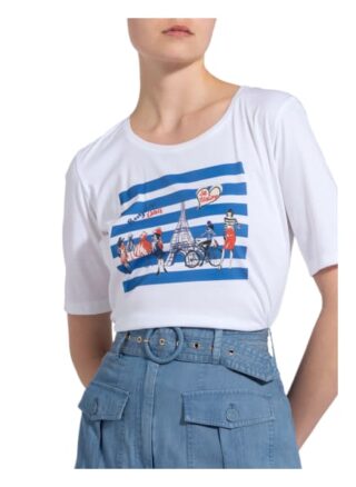 Van Laack T-Shirt Mai weiss