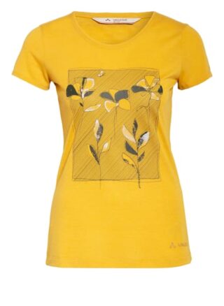 Vaude Skomer T-Shirt Damen, Gold