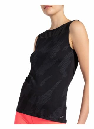 Venice Beach Tanktop Kenditha Mit Mesh-Einsätzen grau